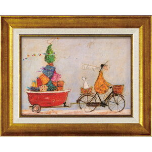 サムトフト 絵画 楽天 おしゃれ Sam toft アートフレーム 約 30cm × 39cm サム トフト アートパネル アートポスター 作品 販売 絵 フレーム アート ポスター 壁掛け インテリア イギリス ポスター