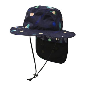 kiu キウ ハット サンシェード キッズ 楽天 子供用 晴雨兼用 男の子 女の子 帽子 ぼうし はっ水 撥水 サンシェード収納 保冷剤ポケット 日除け 日よけ 裏面メッシュ UVカット 通気性 子ども用