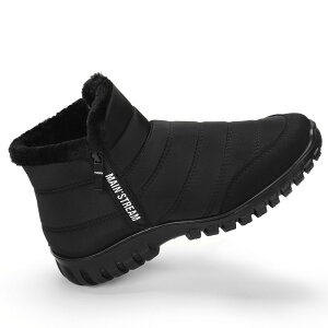 スノーブーツ メンズ 楽天 防寒ブーツ ウィンターブーツ ブーツ スノーシューズ 雪靴 冬靴 シューズ 靴 ハイカット サイドジップ 裏起毛 保温 防滑 滑らない 防水 撥水 防寒 冬用 男性 アウト