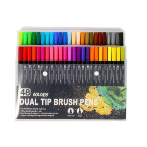 筆ペン カラー セット 楽天 水彩ペン カラーペン カラーペンセット カラー筆ペン ペン 水彩 水性 イラスト 大人の塗り絵 ぬりえ 塗り絵 アート 画材 スケッチ カリグラフィー お絵描き お絵