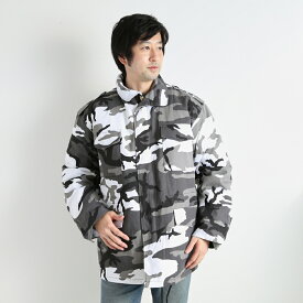 ロスコ ジャケット 楽天 ミリタリージャケット Rothco M-65 メンズ Field Jacket フィールドジャケット モッズコート ライナー アウトドア ミリタリー 米軍 シンプル カジュアル ジャンパー アウトドアジャケット フィールドコート