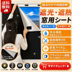 ＼多数商品が最大65％OFF！お得にお買い物♪／遮光シート 窓 完全遮光 100%遮光 UVカット 遮熱 防水 420D オックスフォード 窓ガラス 目隠しシート はがせる 日よけシート 紫外線対策 室内用