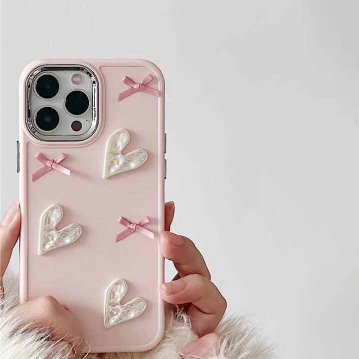 楽天市場】iphone16 ケース ピンク iphone14 ケース 韓国 かわいい 