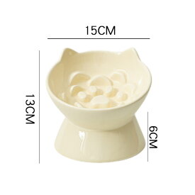 ＼ポイント10倍／ペットボウル 早食い防止 食器 猫 陶器 犬用 猫用 ペット フードボウル 高台 陶器 フードボール 食器 小型犬 猫 犬 早食い防止フードボウル ペット用品 洗い可能 餌入れ 中型犬 ペットフード ドッグフード 食べやすい