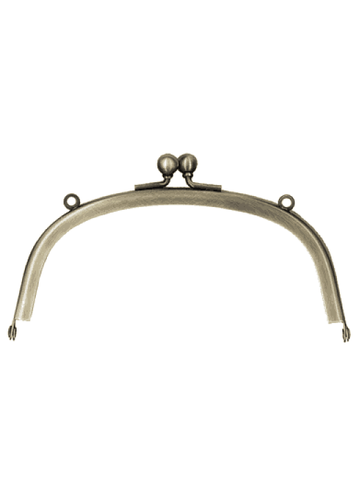 楽天市場】型紙付！BK-1272AG 口金 カン付き アンティーク【口金