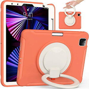 iPad Air 11�C���` (M3 M2�C2025�V�^ 2024�N) �P�[�X iPad Pro 11 ��4 / 3 / 2 / 1���� �P�[�X�����O�t�� �Ռ��z�� �y�� ��� 360�x��]�X�^���h iPad Air 5 Air4 2022 / 2020