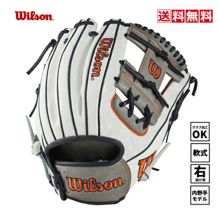 楽天市場】送料無料 野球 Wilson 軟式用グラブ 一般 内野手用 