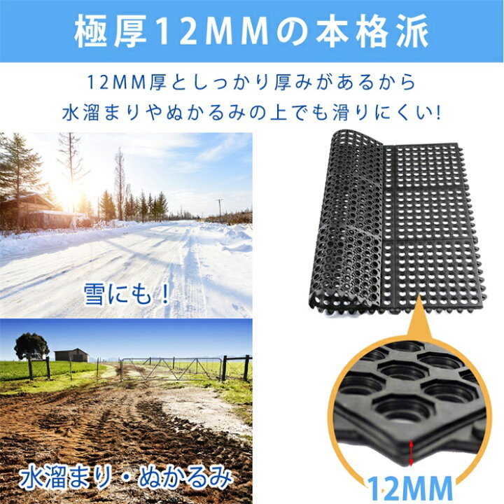 楽天市場】【大大大特価☆10％OFFクーポン】玄関マット 有孔 