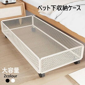 【全店舗8％OFFクーポン】ベッド下収納ボックス キャスター付き 収納ケース 大容量 ベッド下収納ケース ベッド 衣装ケース 収納ボックス 衣類収納 布団ケース 収納 通気 耐久性 隙間収納 整理ボックス 押入れ収納 浅型