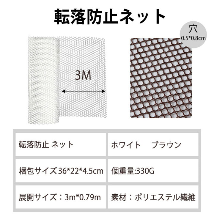 楽天市場】【☆全店舗10％OFFクーポン☆】安全ネット 転落防止 ネット 