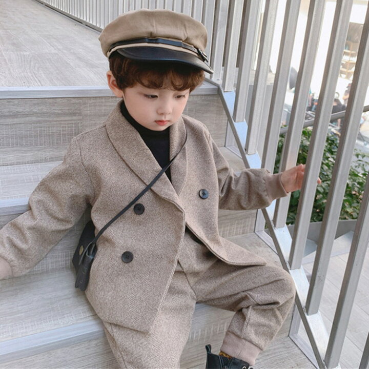 楽天市場】キッズ スーツ 男の子 カジュアルスーツ 春 秋冬 子供服 
