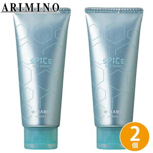 アリミノ スパイスチューブ W-ハード 100g ×2個 セット スタイリング ワックス ヘアワックス レディース ヘアクリーム スタイリング剤 美容室専売品 サロン専売品