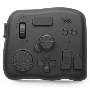 TourBox�i�c�A�[�{�b�N�X�j Elite ����f�o�C�X TBECA �N���V�b�N�u���b�N Bluetooth �R���g���[���[