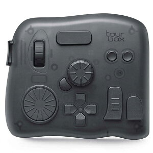 TourBox�i�c�A�[�{�b�N�X�j Elite TBECA-TS �u���b�N �g�����X���[�Z���g �N���G�C�e�B�u�R���g���[���[