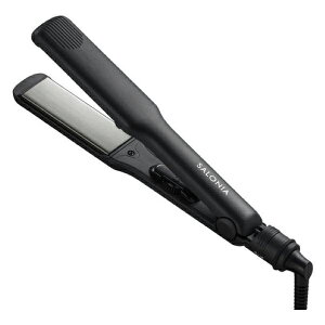 SALONIA サロニア ストレートアイロン ヘアアイロン 35mm SL-004S ブラック