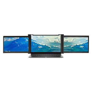 JAPANNEXT WplNXg 2PCj^[ Tri-Screen JN-TRI-IPS133FHDR 13.3^ ubN