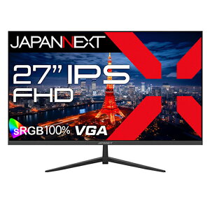 JAPANNEXT ジャパンネクスト PCモニター JN-IPS271FHD 27型 フルHD(1920×1080) /ワイド