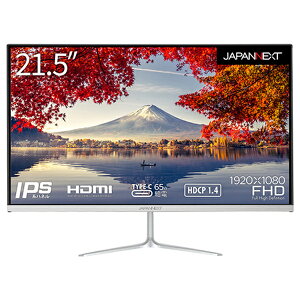JAPANNEXT �W���p���l�N�X�g PC���j�^�[ JN-IPS215FHD-C65W 21.5�^ �t��HD(1920×1080) /���C�h