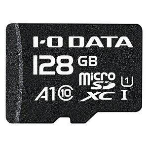 IODATA(ACEI[Ef[^) BMS-128GUA1 A1/UHS-I UHS Xs[hNX1Ή microSD[J[h 128GB ubN