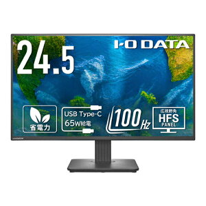 I-O DATA ACEI[Ef[^ USB-Cڑ PCj^[ LCD-C251SHX ubN 24.5^ tHD(1920×1080) /Ch