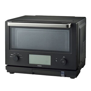 TWINBIRD ツインバード Kando Simple DR-FH71B センサー付フラットオーブンレンジ ブラック 16L