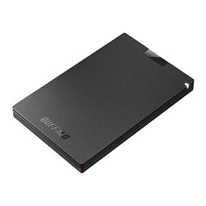 BUFFALO obt@[ SSD-PGVB1.0U3-B ubN OtSSD TV^ XeBbN^ 1TB |[^u^