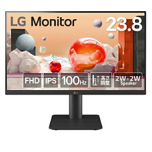 LG GW[ PCj^[ 24MS550-B 23.8^ tHD(1920×1080) /Ch