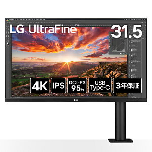 LG GW[ PCj^[ 32UN880K-B 31.5^ 4K(3840×2160j /Ch