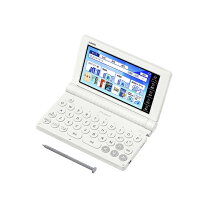 楽天市場】カシオ 電子辞書 xd－sk2800we ホワイトの通販