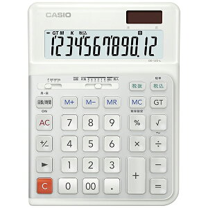 CASIO �J�V�I DE12DLWEN �l�ԍH�w�d�� �f�X�N�^�C�v�E����p �z���C�g DE-12D-L-WE-N �m12�� /W�ŗ���Ή��n