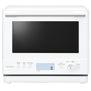 シャープ SHARP 過熱水蒸気オーブンレンジ PLAINLY ホワイト RE-WF276-W 27L