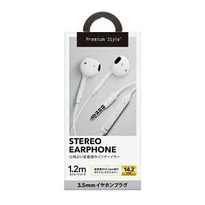 PGA PGSEIE1WH2 �C���z�� �C���i�[�C���[�^ Premium Style �z���C�g PG-SEIE1WH2 �m��3.5mm �~�j�v���O�n