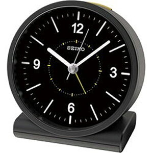 セイコー KR328K 目覚まし時計 スタンダード 黒 KR328K アナログ 電波自動受信機能有