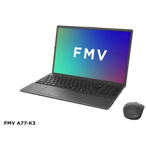 �x�m�� �m�[�gPC FMV Note A FMVA77K3BY 16�^ WUXGA 16GB/512GB Windows 11 Office OP�t �u���C�g�u���b�N