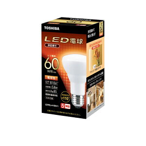 ���� LDR6LH60V1 LED�d�� LDR6L-H/60V1 �mE26 /���t�����v�` /60W���� /�d���F /1�� /�������^�C�v�n