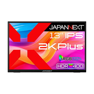 WplNXg(JAPANNEXT) JN-MD-IPS13U2KP 13^ 2K+ oCj^[ USB-Cڑ PCj^[