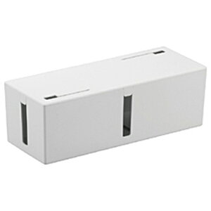 �o�b�t�@���[ BSTB01LWH �P�[�u���{�b�N�X [L�T�C�Y W407xD157xH138mm] �z���C�g BSTB01LWH