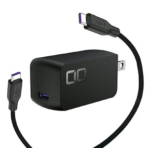 CIO NovaPort SOLOII65W1C & MeshCable �u���b�N CIO-G65W1C-N2-EE-BK USB Power Delivery�Ή� 1�|�[�g