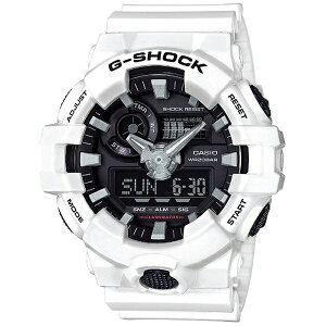 CASIO �J�V�I G-SHOCK ���[���h�^�C�� GA-700-7AJF �z���C�g
