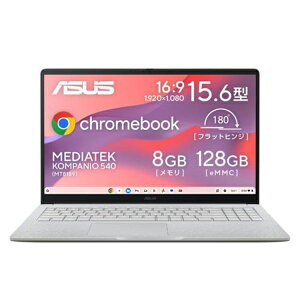 ASUS �m�[�g�p�\�R�� 15.6�^ CM1505CM4A-8128GY �s���A�O���[ ChromeOS MediaTek Kompanio 540 ������8GB eMMC128GB