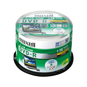 �}�N�Z�� �f�[�^�p DVD-R 16�{�� �C���N�W�F�b�g�v�����^�[�Ή� 50������ DRD47WPD.50SP