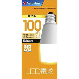 �O�H�P�~�J�����f�B�A LED�d�� T�`(�d���F) LDT15L-G/V2 E26���� 100W�`���� 1520lm