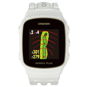 GREENON O[I G020W THE GOLF WATCH NORM II PLUS(zCg) rv^StpGPSir