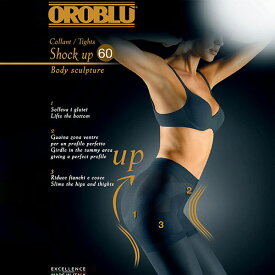 イタリア インポート ブランド ガードル タイツ OROBLU SHOCK UP 60 ガードルタイツ 黒