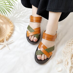 2Way�d�l �t���b�g�\�[���ŉ��K���s�b�{�v���҂ݍ��݃X�g���b�v�T���_���b���ɂ����E���L�݌v�E��l�i�`������ ModaLadian Scoozii 4517