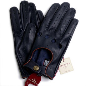 【10%OFF】デンツ【送料無料】DENTS ドライビング グローブ 5-1011 Navy/Tanメンズ 手袋【手ぶくろ 男性用 】[030410]