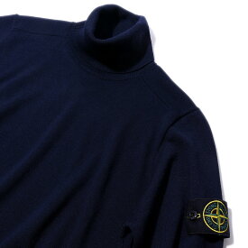 ストーンアイランド タートルネックニット 525C4 V0020 ダークネイビー STONE ISLAND メンズ[0304]