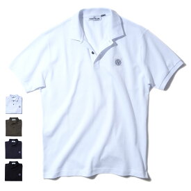 ストーンアイランド STONE ISLAND オーガニックコットンピケ ポロシャツ 220002R 半袖 メンズ ブランド 2025SS 2025年春夏[030430]