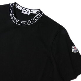 モンクレール Tシャツ MONCLER 8C00031 999ブラック メンズ 半袖 大きいサイズ ブランド 2026SS 2026年春夏
