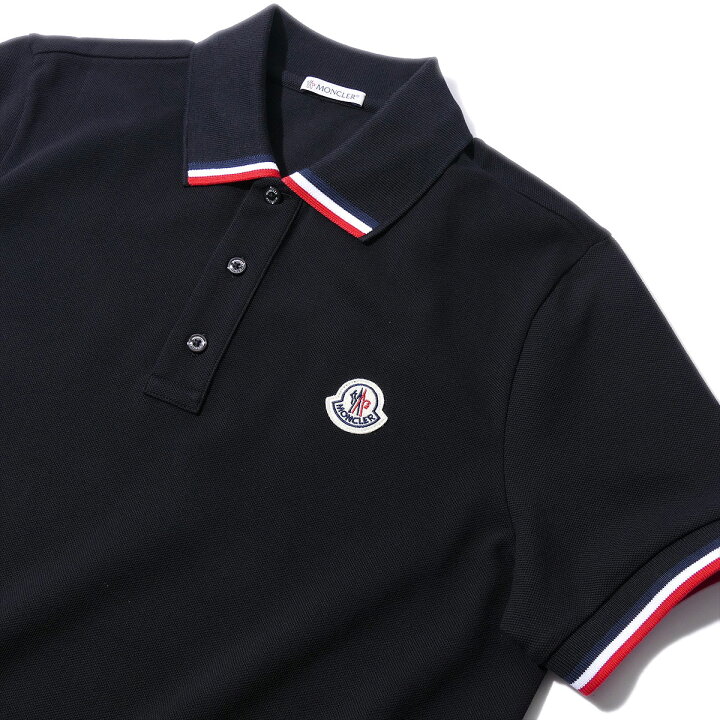 楽天市場】モンクレール ポロシャツ 8A00015 999ブラック MONCLER 